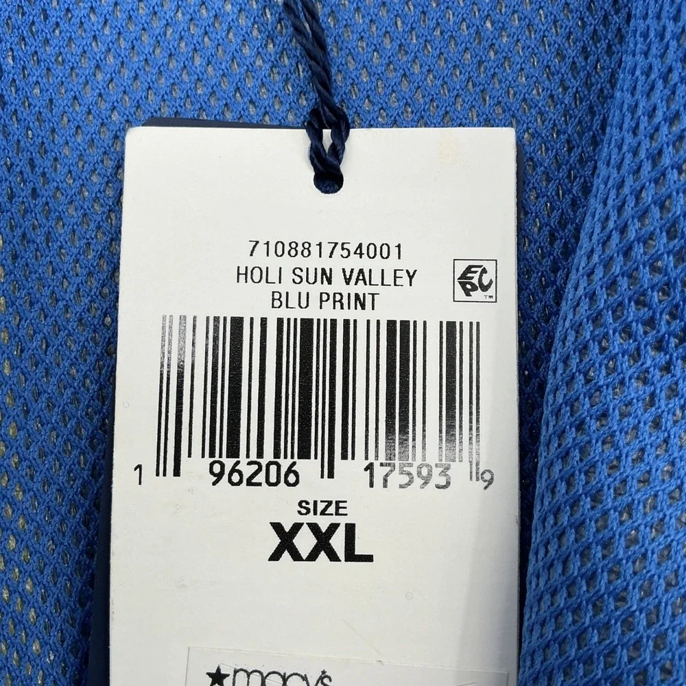 Polo Ralph Lauren Holi Sun Valley Fleece Jacket Mens XXL Blue Ski Graphic New